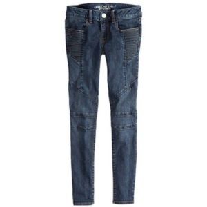 American Eagle Outfitters Sz 6 Moto Jegging Jeans
